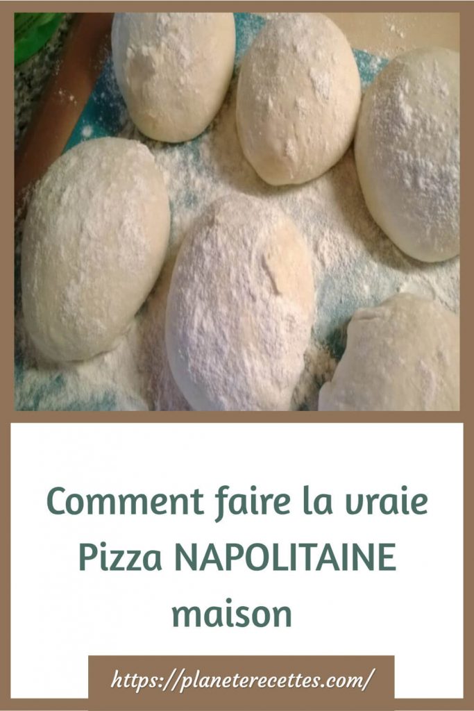 Pizza NAPOLITAINE Maison