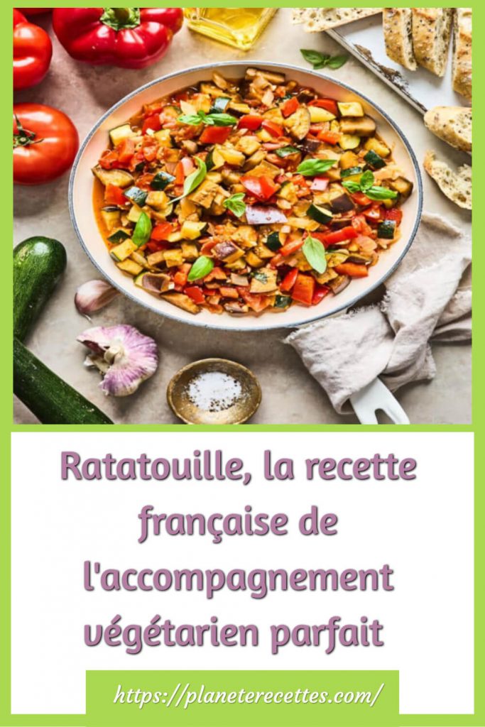 Ratatouille l'accompagnement végétarien parfait