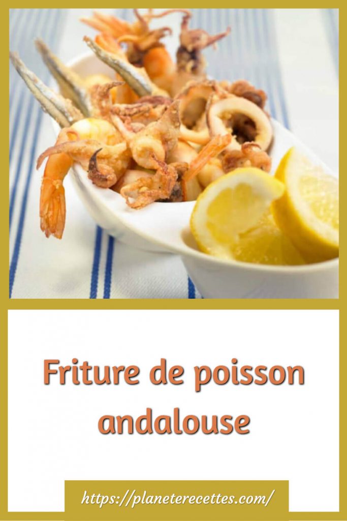 Friture de poisson andalouse