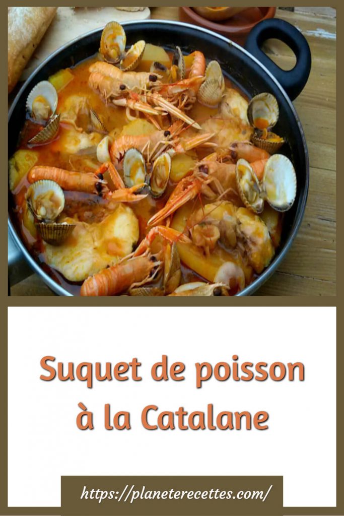 Suquet de poisson à la Catalane