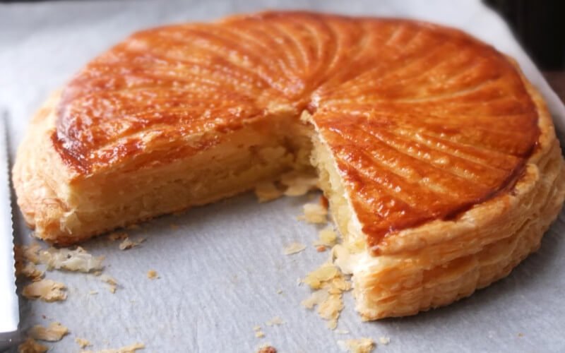 Galette des rois à la frangipane