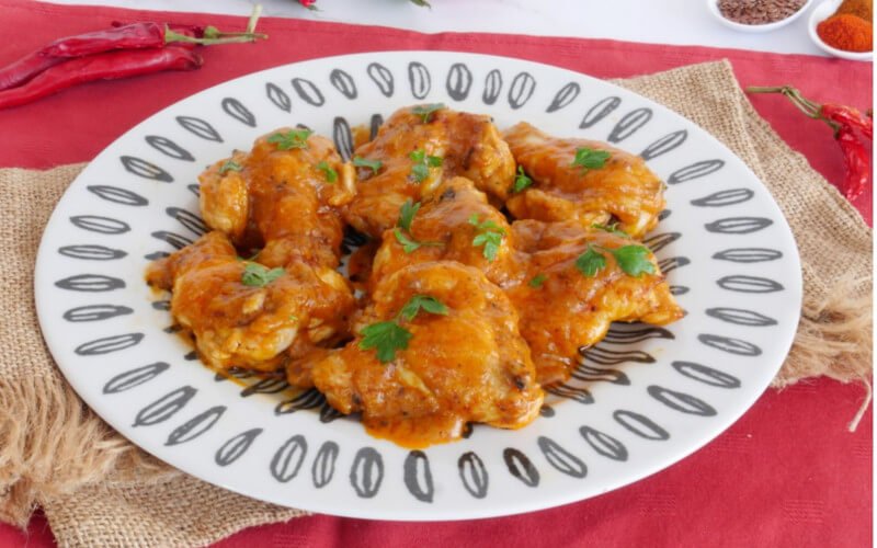 Ailes de poulet marinées au citron et aux épices